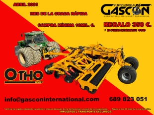 April - NON STOP OTHO Fast Disc Harrow Month